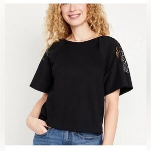 EveryWear Cutwork Top